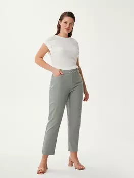 Джинсы мятного оттенка XL(50)