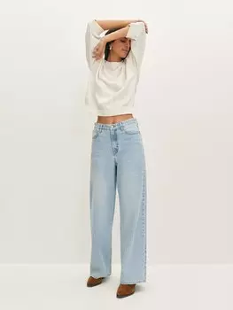 Джинсы-палаццо M(46)