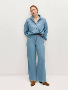 Джинсы-палаццо M(46)