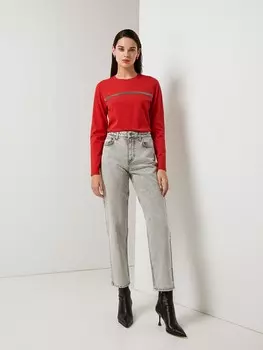 Джинсы прямые из денима M(46)