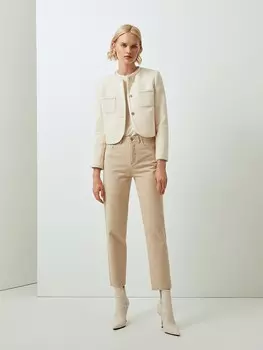 Джинсы свободные укороченные ELIS