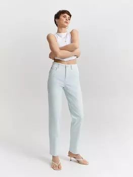 Джинсы укороченные из хлопка XS(42)