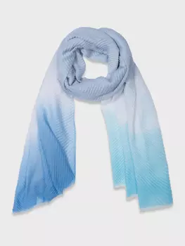 Фактурный палантин с эффектом деграде (70*165)