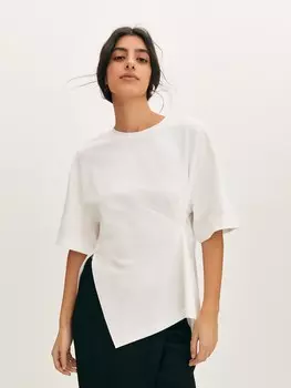 Футболка асимметричного кроя XS(42)