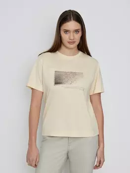 Футболка хлопковая с принтом LALIS