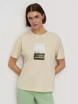 Футболка из хлопкового трикотажа ELIS