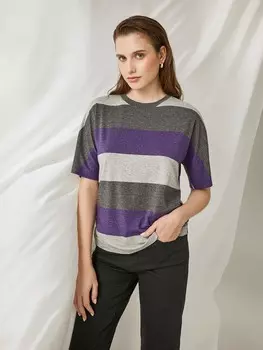 Футболка с цельнокроеным рукавом S(44)