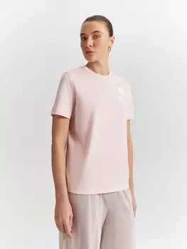 Футболка с минималистичным принтом XS(42)