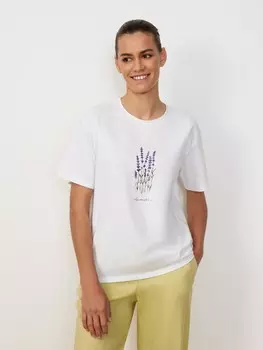 Футболка с принтом S(44)