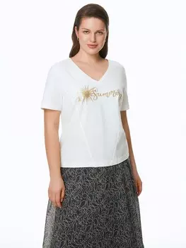 Футболка с принтом XL(50)