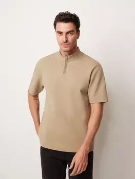 Футболка с застежкой на молнию S(48)