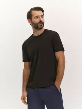 Футболка slim fit из мерсеризованного хлопка S(48)