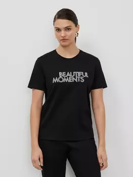 Футболка трикотажная с принтом LALIS