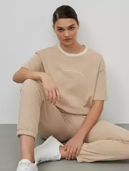 Футболка трикотажная с принтом LALIS