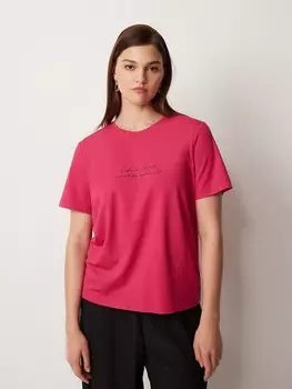 Футболка трикотажная с принтом M(46)