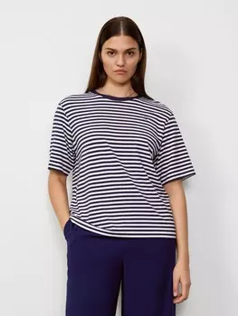 Футболка трикотажная в полоску M(46)