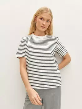 Футболка в полоску из хлопка XS(42)