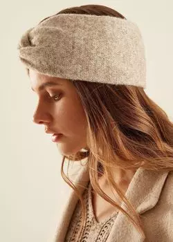 Теплая повязка с шерстью (54-56)