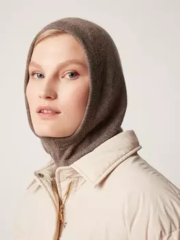 Снуд-капюшон на основе шерсти и кашемира (54-56)