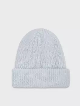 Шапка вязаная голубого оттенка (54-56)