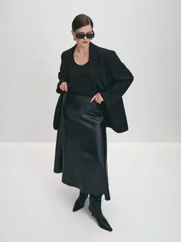 Юбка из экокожи LALIS