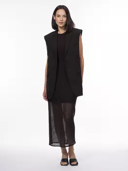 Юбка из мягкой кружевной сетки XS(42)