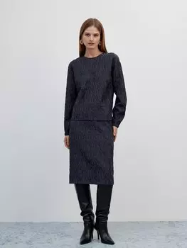 Юбка из рельефной ткани XS(42)