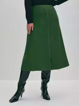 Юбка из вареной шерсти L(48)