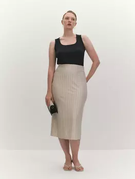 Юбка карандаш с графичным принтом LALIS