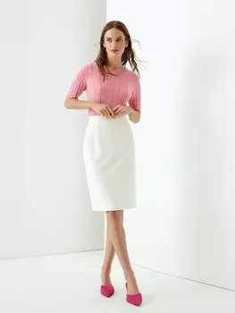 Юбка-карандаш светлая S(44)