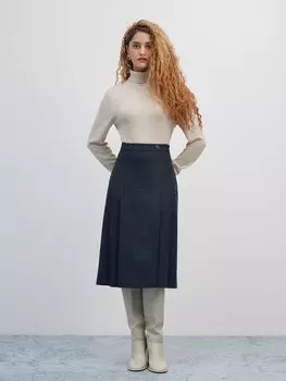 Юбка-миди А-силуэта S(44)