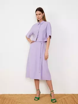 Юбка-миди на запах XS(42)