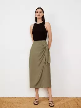 Юбка-миди на запах S(44)