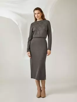 Юбка-миди прямая (46)