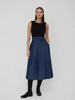 Юбка-миди расклешенная S(44)