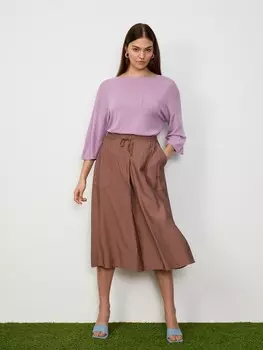 Юбка-миди с кулиской L(48)