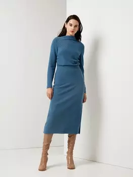 Юбка-миди с разрезом ELIS