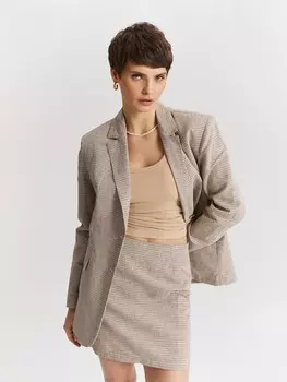 Юбка-мини изо льна ELIS