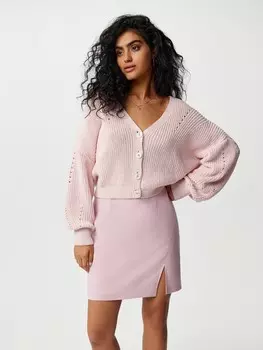 Юбка-мини с разрезом XS(42)