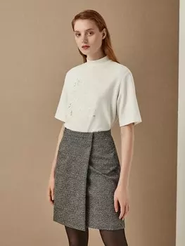 Юбка на запах прямая ELIS