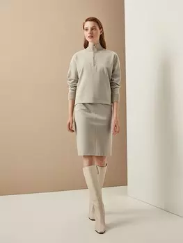 Юбка прямая на молнии ELIS