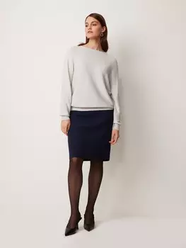 Юбка с эластичным поясом L(48)