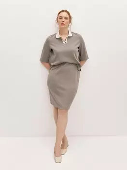 Юбка с графичным принтом M(46)