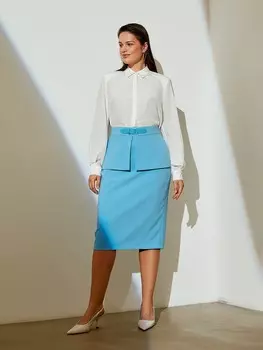 Юбка со съемной баской XL(50)