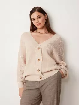 Кардиган фактурной вязки M(46)