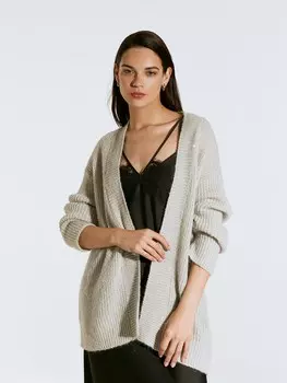 Кардиган из шерсти с пайетками (44)