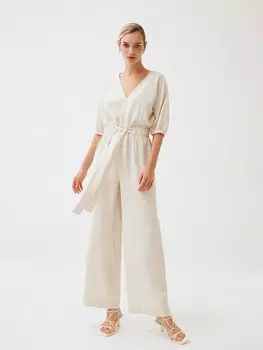 Комбинезон с коротким рукавом светлый S(44)