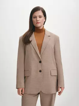 Костюмный пиджак в клетку M(46)