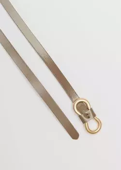 Кожаный ремешок с дизайнерской пряжкой (108)