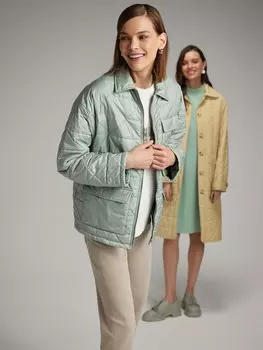 Куртка утепленная с поясом XS(42)